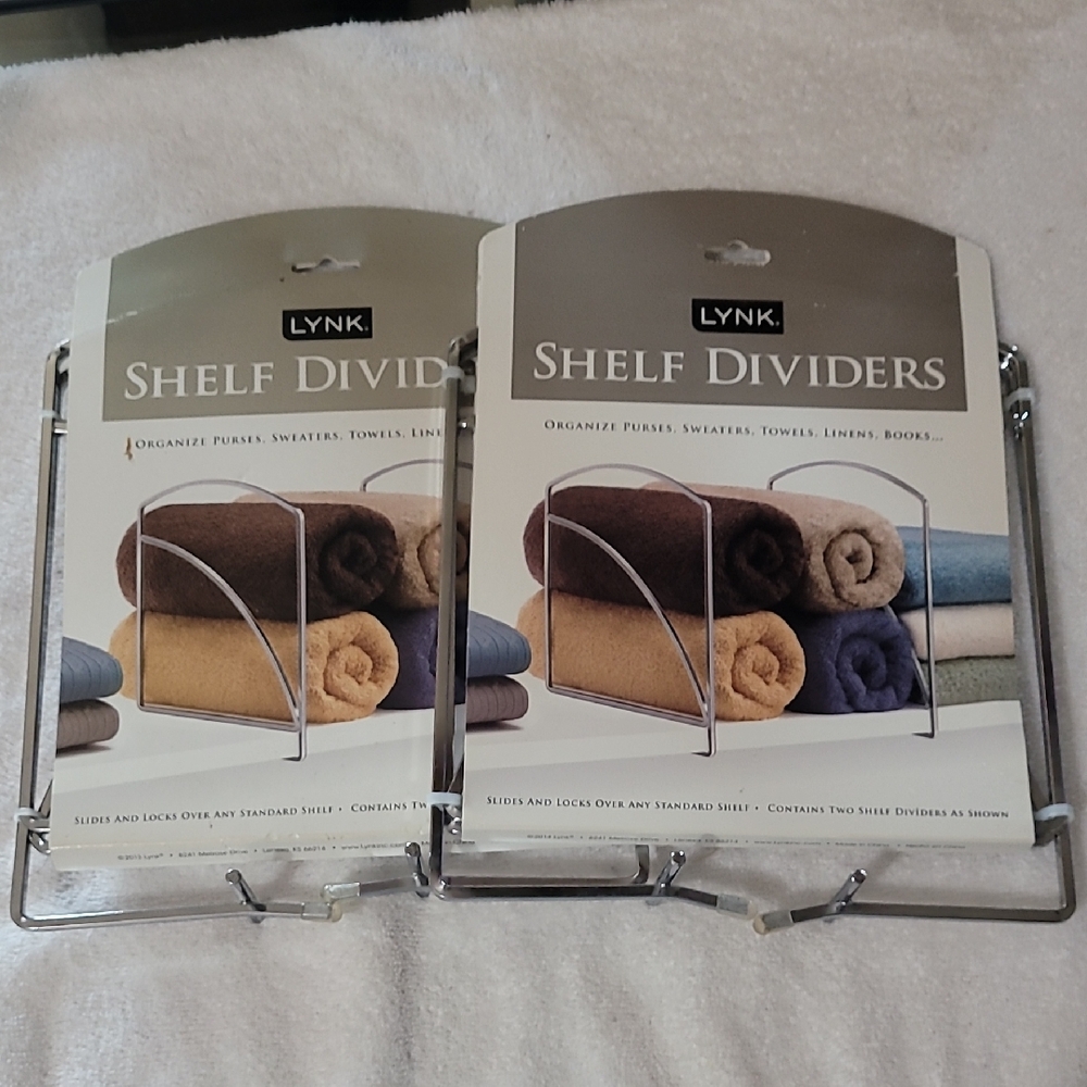 Shelf Dividers - Silver